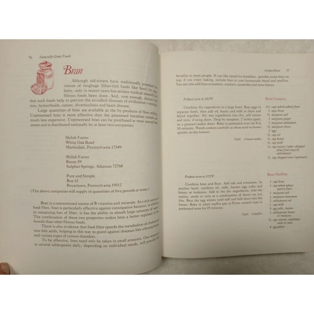 Rodale's‎ Naturally Great Food Cookbook - by Nancy Albright - 1977 Hardcover